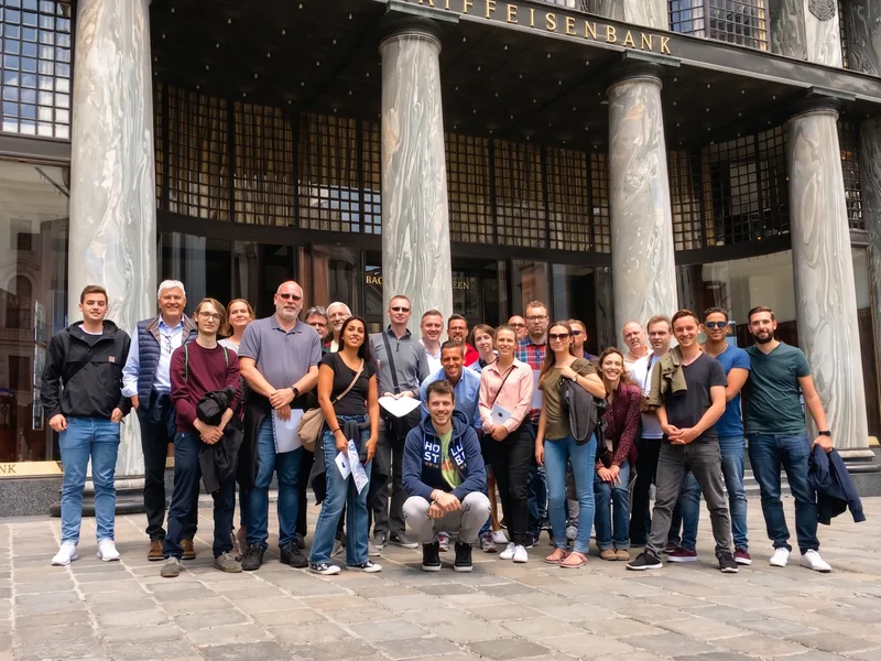 Team wählt die richtige Teambuilding-Aktivität in Wien