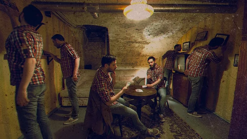 Innenraum eines Escape Rooms in Wien