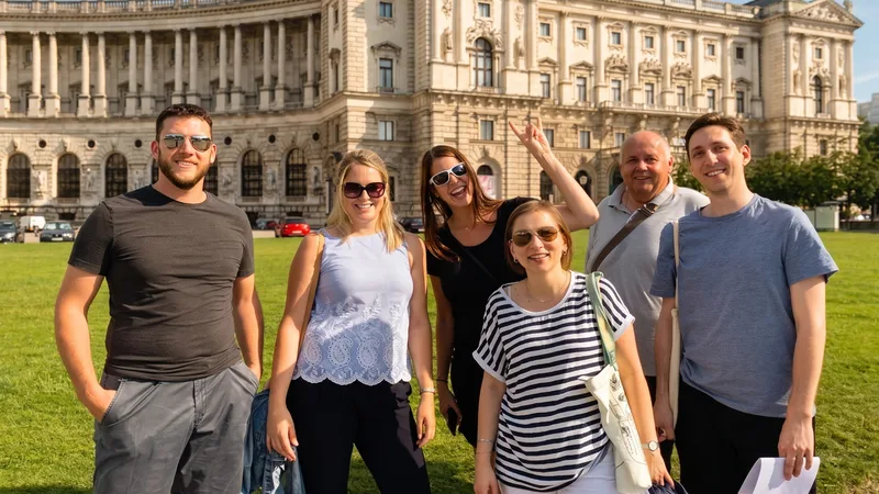 Firmenteams beim Teambuilding in Wiens historischer Innerer Stadt